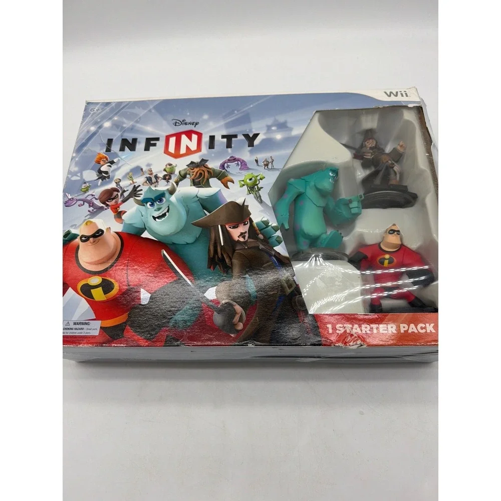 Disney Infinity Starter Pack for the Wii‎ console w/ Incredible, Sully, and Jack